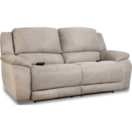 Double Reclining Power Sofa